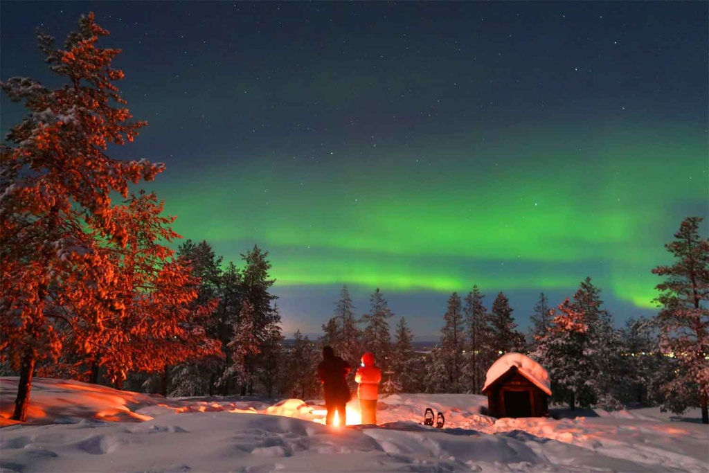 Lapland coast to mountains