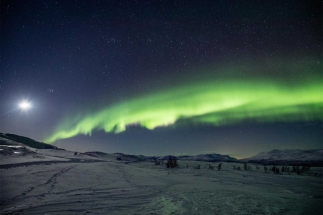 Arctic-Sweden-Skiing-Holiday---northern-Lights