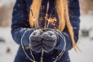 New Year in Swedish Lapland