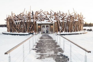 Swedish Lapland Retreat - Spa Photo by Karin Lundin via Arctic Bath