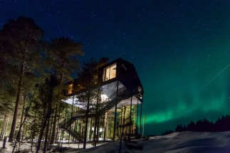 Swedish Lapland Retreat - The 7th Room Photo by Treehotel